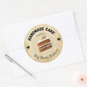 Aangepaste Carrot Cake Labels | Gepersonaliseerde  (Envelop)