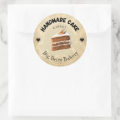 Aangepaste Carrot Cake Labels | Gepersonaliseerde  (Tas)