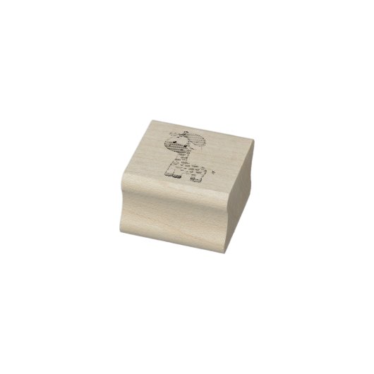 Aangepaste Cartoon Baby Giraffe Rubberstempel Rubberstempel (Stempel)