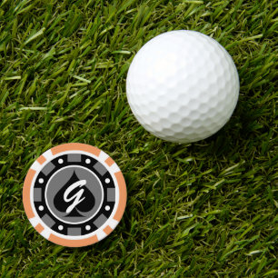Aangepaste casino poker chip golf bal markers