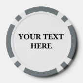 Aangepaste casino poker chips met Amerikaanse vlag (Achterkant)