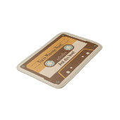 Aangepaste Cassettebandje Bath Mat (Gekanteld)