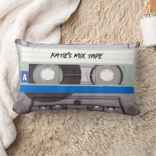 Aangepaste Cassettebandje Lumbar Accent Pillow Kussen