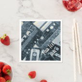 Aangepaste Cassettebandjes Napkins Servet (Insitu)