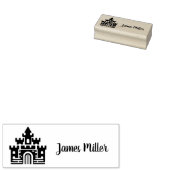 Aangepaste Castle-thema naam stempel - gepersonali (Gestempeld)
