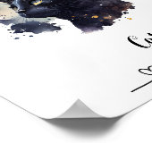 Aangepaste Cat Pet Wall Art Poster (Hoek)