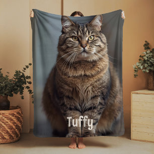 Aangepaste Cat Sherpa Deken Huisdier Ouder Gift Id