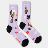 Aangepaste Cat Sokken Foto voor Pet Lovers (Rechts)