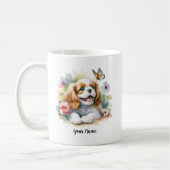Aangepaste Cavalier King Charles Spaniel Mok en Qu (Links)