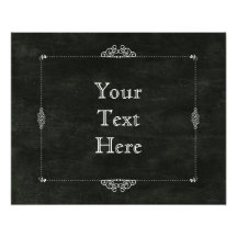 Aangepaste chalkboard afdrukken