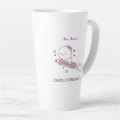 Aangepaste Chaos Coördinator Latte Mok (Rechterhoek)