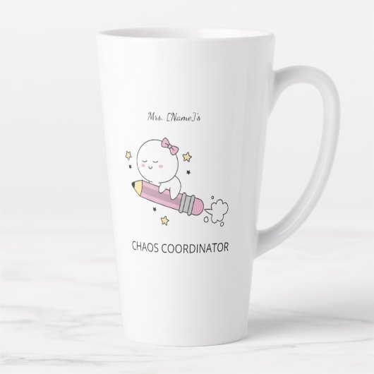 Aangepaste Chaos Coördinator Latte Mok (Rechts)