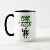 Aangepaste Cheer Loud Cheer Proud Mok (Links)