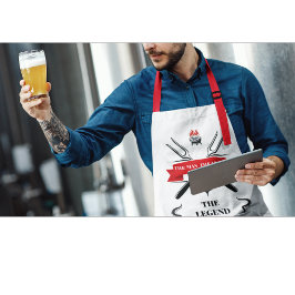 aangepaste chef-kok schort