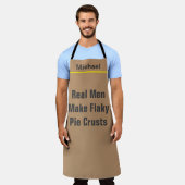 Aangepaste Chef-naam Aangepaste Real Mannen Memake Schort (Gedragen)