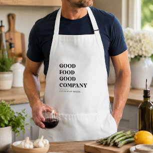 Aangepaste chef-naam Keuken Modern Minimalistisch Standaard Schort