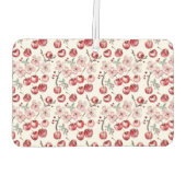 Aangepaste Cherry Blossom Roze Golf Monogram Luchtverfrisser (Achterkant)