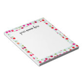 Aangepaste Cherry-laptop Notitieblok (Schuin)