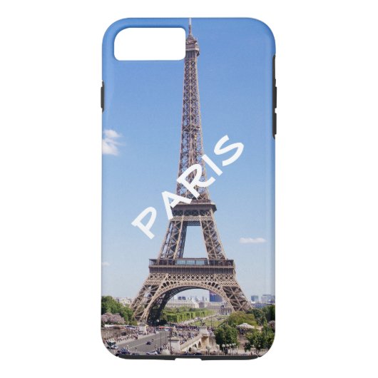 Aangepaste Chic Paris Eiffel Tower Case-Mate iPhone Case (Achterkant)