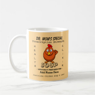 Aangepaste Chicken Soup Mug Koffiemok