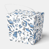 Aangepaste Chinese keuken inkt tekening Take-out d Bedankdoosjes (Achterkant)