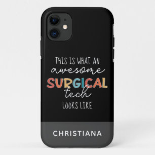 Aangepaste chirurgische technicus Funny Surgery Te iPhone 11 Hoesje