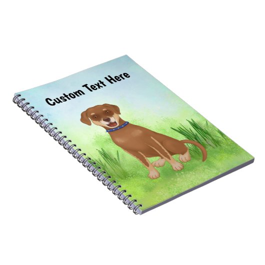 Aangepaste Chocolade Lab Mix Notitieboek (Rechterzijde)