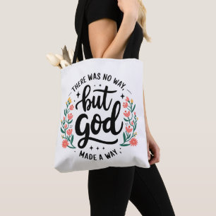 Aangepaste christelijke geen andere weg dan God Draagtas