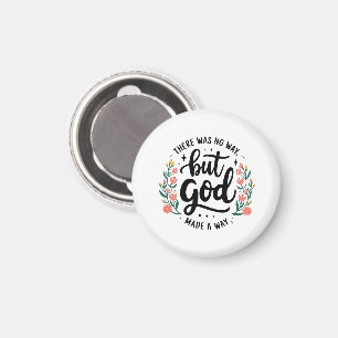 Aangepaste christelijke geen andere weg dan God Magneet