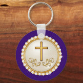 Aangepaste, Christelijke geschenken, elke gelegenh Sleutelhanger (Achterkant)