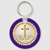 Aangepaste, Christelijke geschenken, elke gelegenh Sleutelhanger (Achterkant)