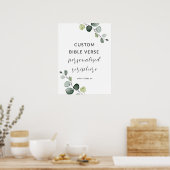 Aangepaste Christelijke geschenken, Poster (Keuken)