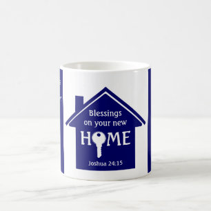Aangepaste Christelijke Nieuwe Huis Koffie Mok