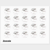 Aangepaste Christmas Gift Label Stickers (Vel)