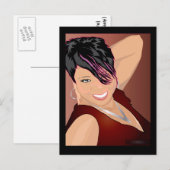 AANGEPASTE CHRYS # 2 BRIEFKAARTEN (Voorkant / Achterkant)