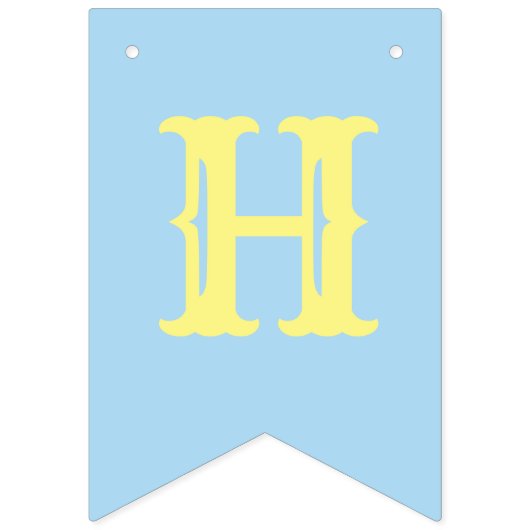 Aangepaste  Circus Bunting Banner (Tweede vlag)