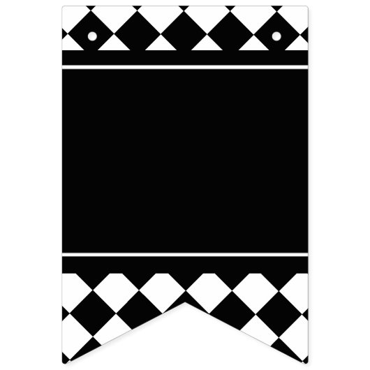 Aangepaste  Circus Bunting Banner (Eerste vlag)