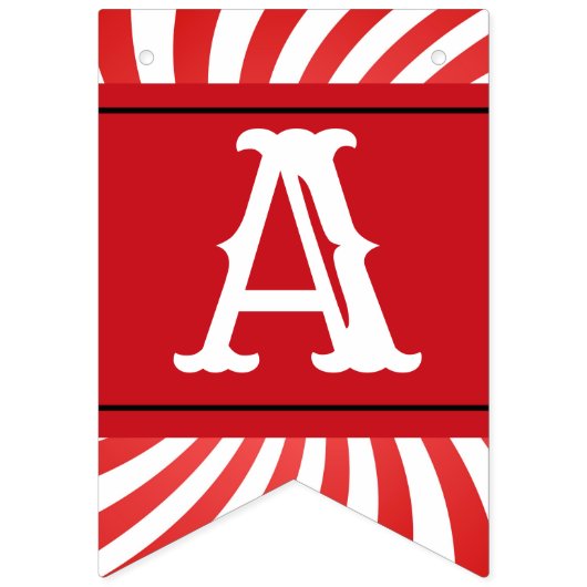 Aangepaste  Circus Bunting Banner (Derde vlag)