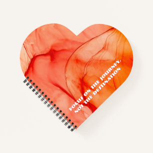 Aangepaste Citatenaart Aesthetisch Spiraal Notitie Notitieboek