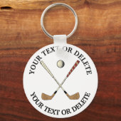 Aangepaste  Classic Golf Golfer Sleutelhanger (Voorkant)