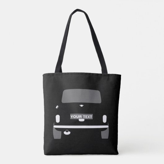 Aangepaste Classic Mini-canvas tas voor auto's (Achterkant)