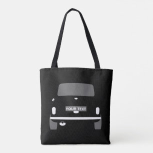 Aangepaste Classic Mini Cooper auto canvas tas