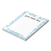 Aangepaste Clouds-laptop Notitieblok (Gedraaid)