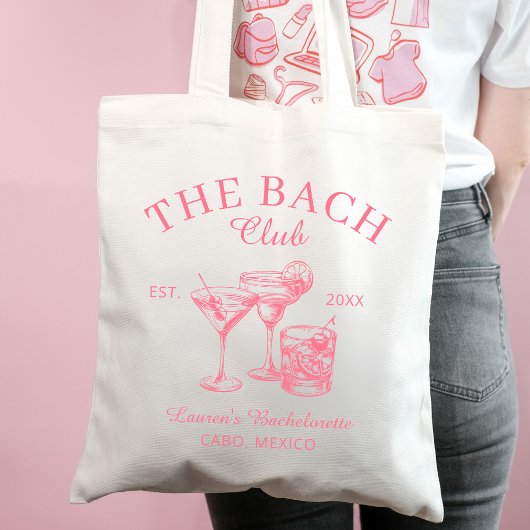Aangepaste Club Strand Bruidsfeest Bruid Trouwen Tote Bag