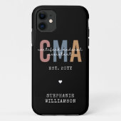 Aangepaste CMA Certified Medical Assistant Case-Mate iPhone Case (Achterkant)