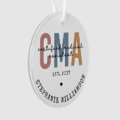 Aangepaste CMA Certified Medical Assistant Ornament (voorkant)