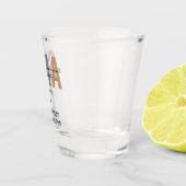 Aangepaste CMA Certified Medical Assistant Shot Glas (Rechts)