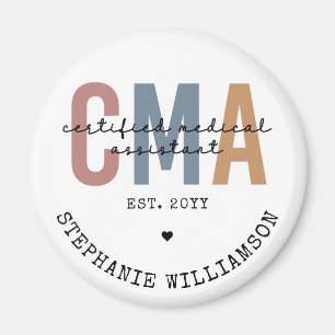 Aangepaste CMA gecertificeerde medische assistent Magneet