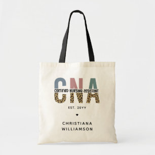Aangepaste CNA Certified Nursing Assistant-cadeaus Tote Bag