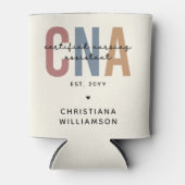 Aangepaste CNA Retro Certified Nursing Assistant-c Blikjeskoeler (Voorkant)